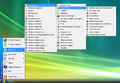 The classic start menu in the RTM release of Windows Vista