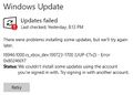 The build being offered via Windows Update[3]