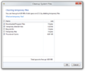 Disk Cleanup - Cleanup System Files