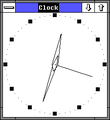 Clock in Windows/386 2.11