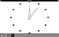 Clock in Windows 1.0 Development Release 5