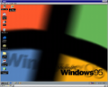 Virtual PC 4.1 running Windows 95 with Microsoft Plus! installed
