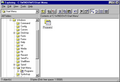 Explorer in Explore mode in Windows 95