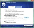 Windows Media Player setup - Privacy options