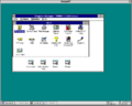 Virtual PC 3.0 running Windows NT 3.51