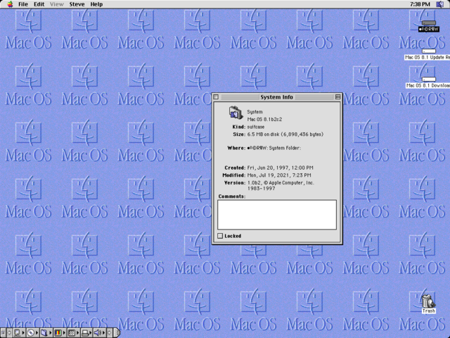 Mac OS 8 1b2c2 BetaWiki