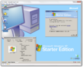 Virtual PC 2007 running Windows XP Starter Edition