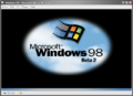 Virtual PC 2004 booting Windows 98 build 1559