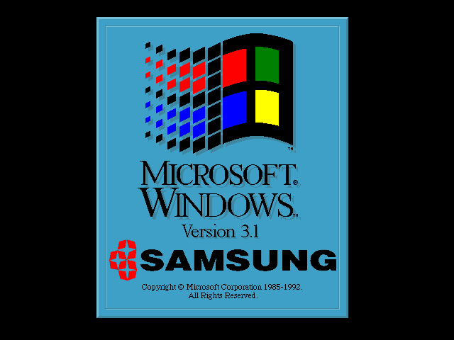 File:Windows-3.1.103-Samsung-OEM-Boot.png