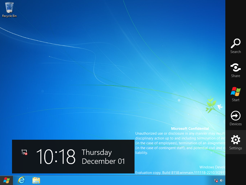 Виндовс 8 бета. Бета версия Windows 8. Windows 8 Скриншоты. Боковая панель Windows 8.