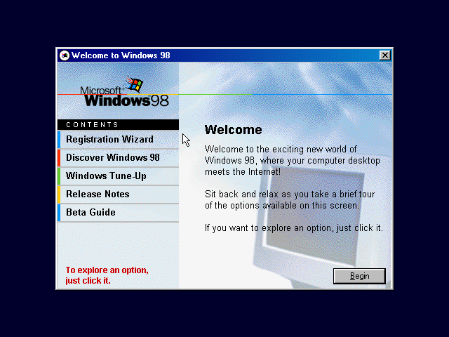 File:Windows98-4.1.1593-FirstBoot.png