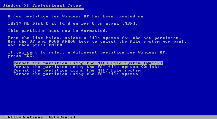File:2498Pro-Format the partition using NTFS or FAT file system.png