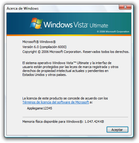 File:WindowsVista-6.0.6000dot16385RTM-About.png