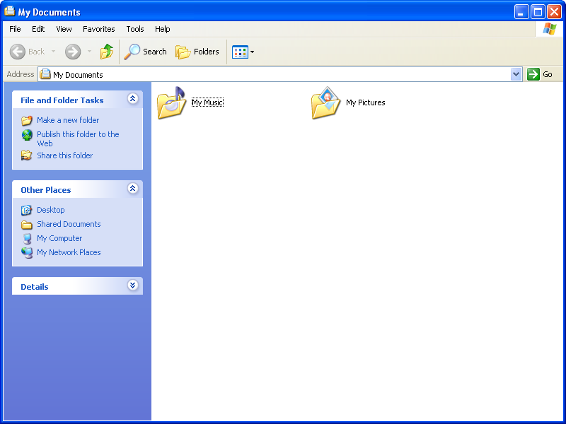 File:Windows-XP-Build-2526-My-Documents.png