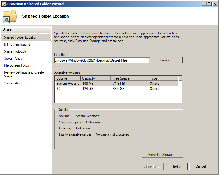 File:Provision a Shared Folder Wizard WSBS 2011 Standard.png