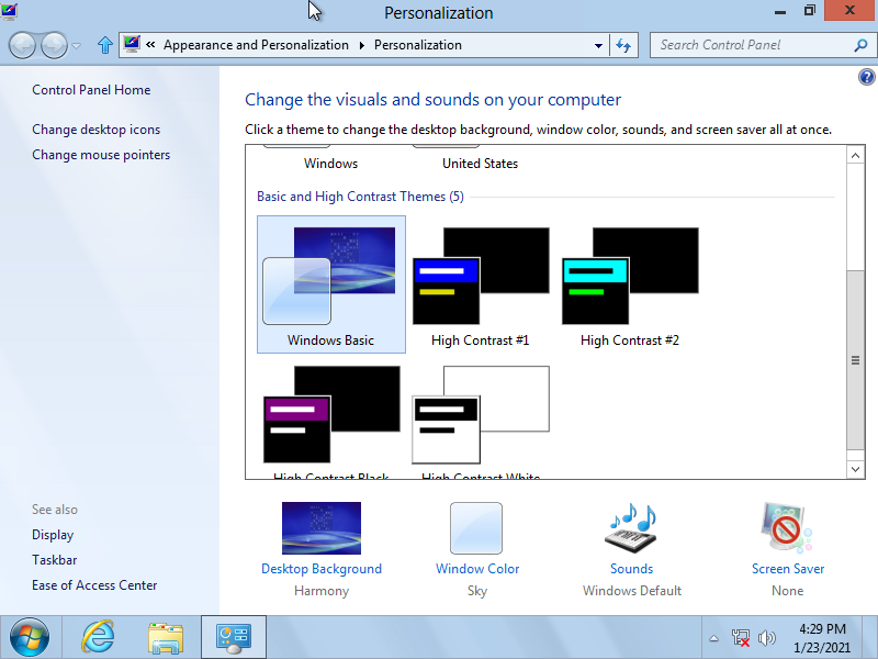 File:Windows 8 Build 8064- Aero Basic.png