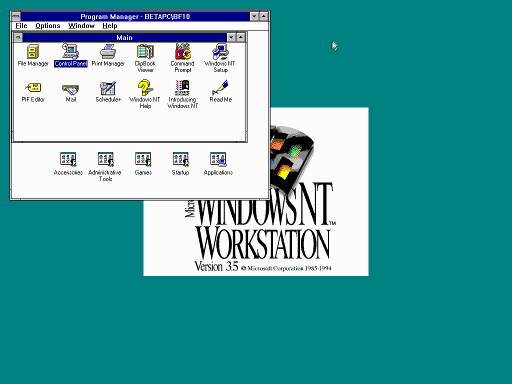 Windows Nt 351 Build 854 Betawiki
