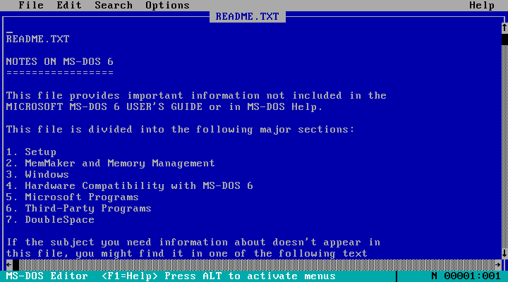 File:MS-DOS-6.00-Editor-README.TXT.png