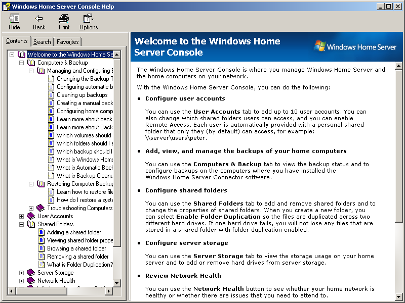 File:WindowsHomeServer-6.0.1301.0-Dashboard-Help.png