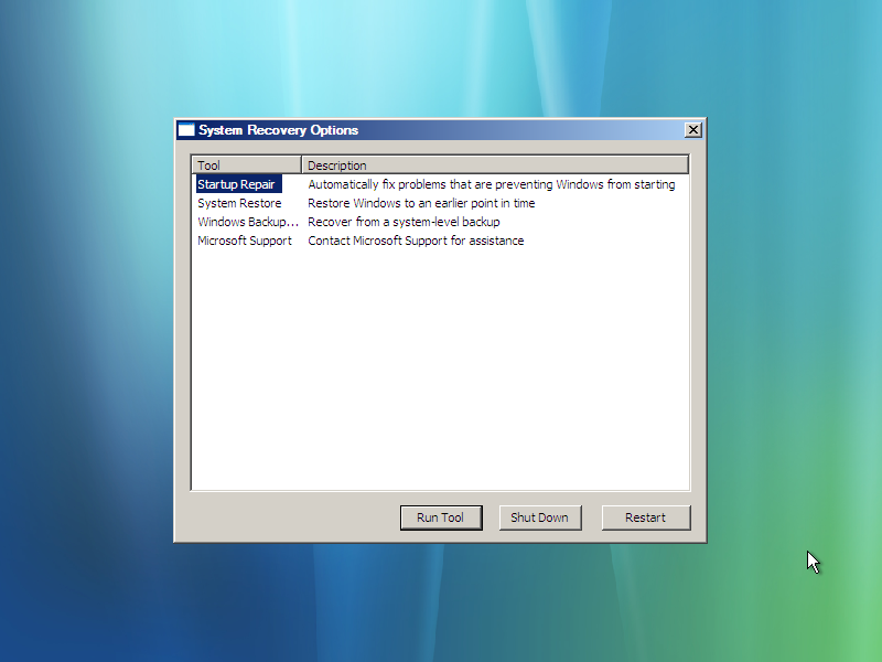 File:WindowsVista 6.0.5259 SystemRecoveryOptions.png
