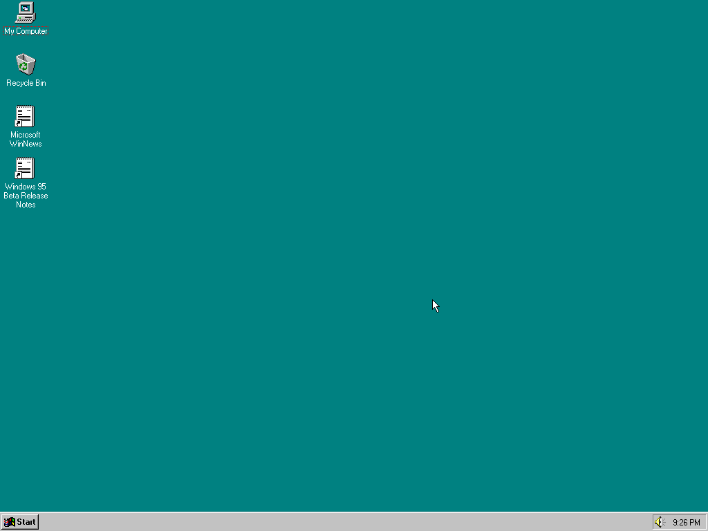 Windows 95 Build 224 Betawiki