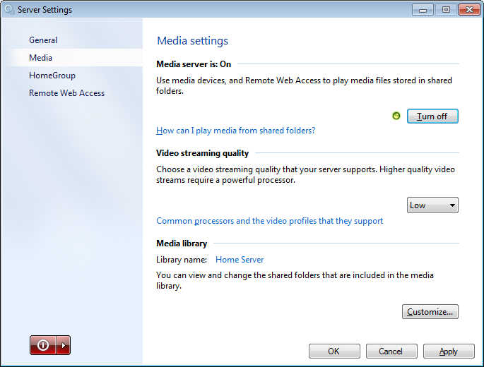 File:WindowsHomeServer2011-6.1.8800-MediaSettings.png