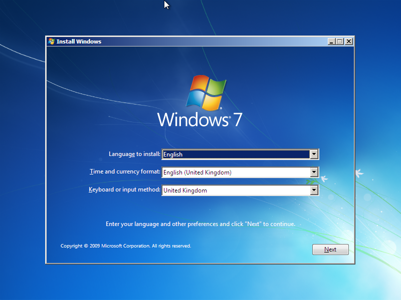 File:Windows 7 build 7600 setup language select.png