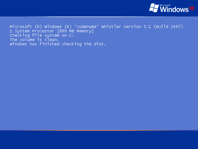 File:WindowsServer2003 5.1.2467 AUTOCHKBoot.png
