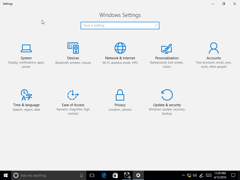 Setting windows. Windows Server 2016 Ladate and time format. Программа una. Auto win 10.