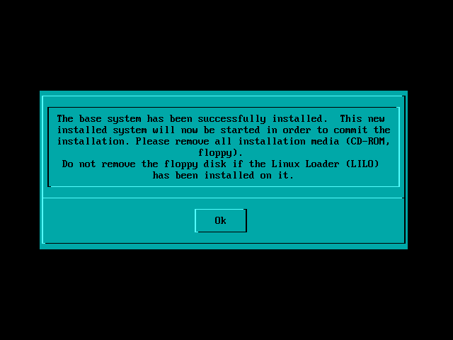 File:SUSE Linux 6.4 finishing installation.png