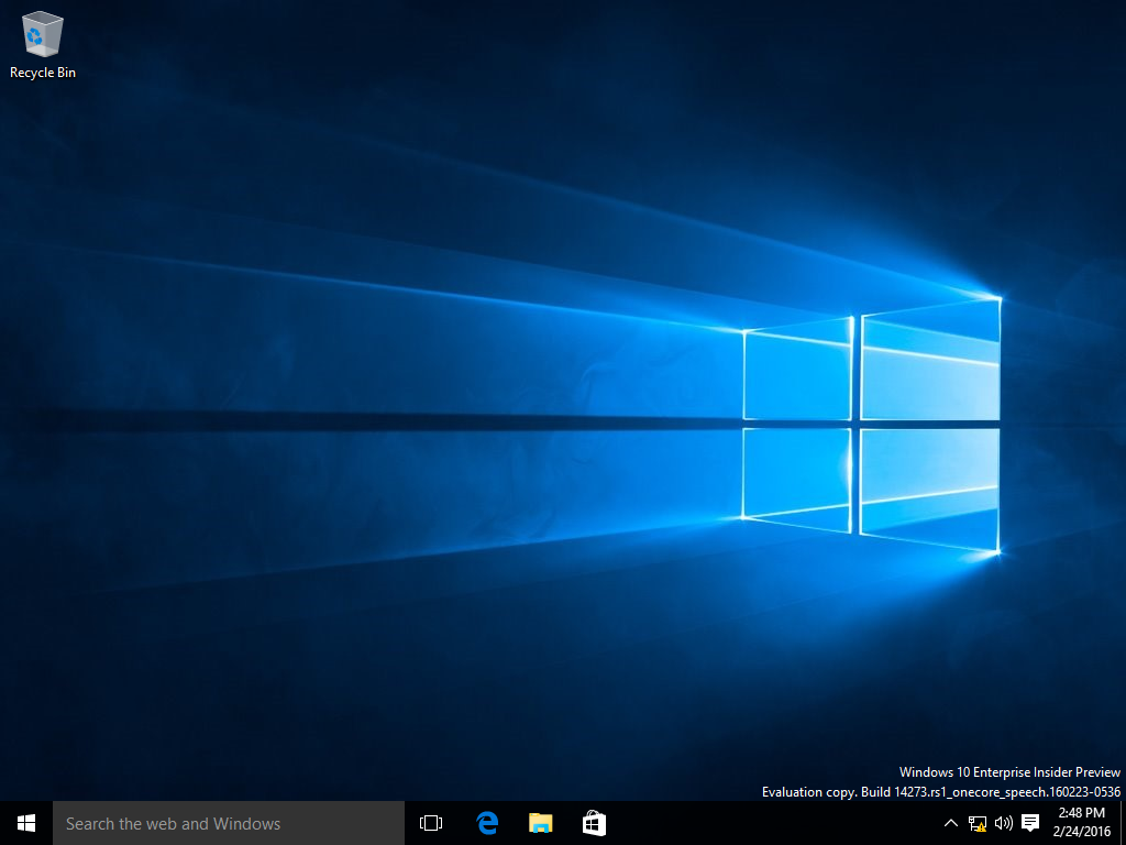 Windows 10 build 14273 (rs1_onecore_speech) - BetaWiki