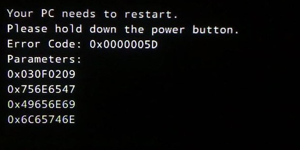 File:8400 black screen error on unsupport processor.jpg