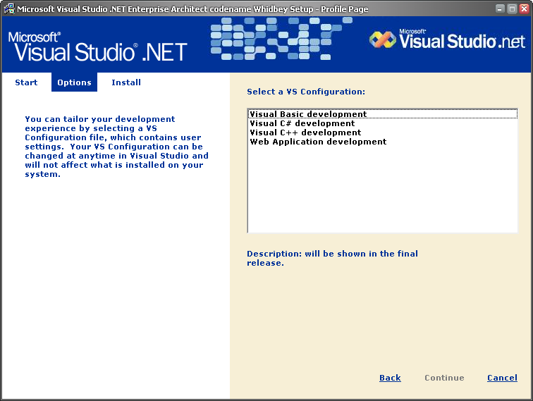 File:VSWhidbey 8.0.30703.27 Setup VSConfig.png