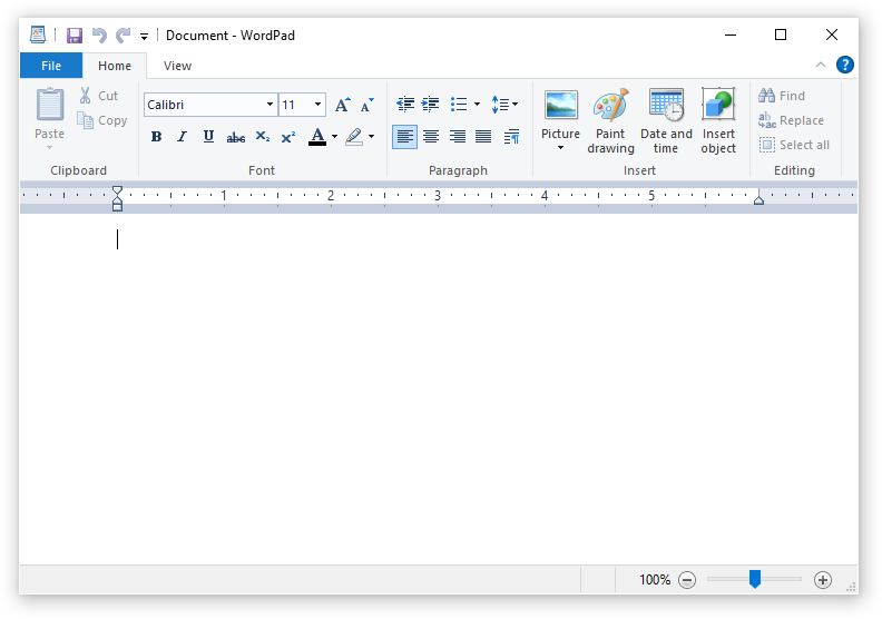 File:WordPad home.png