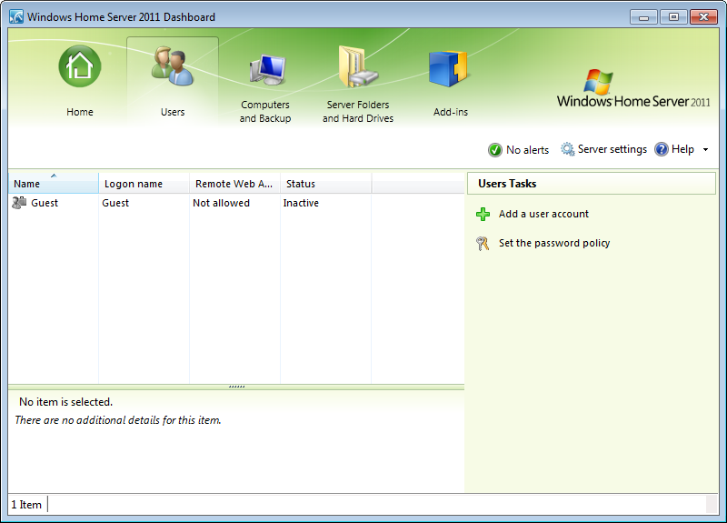 File:WindowsHomeServer2011-6.1.8800-Dashboard-Users.png