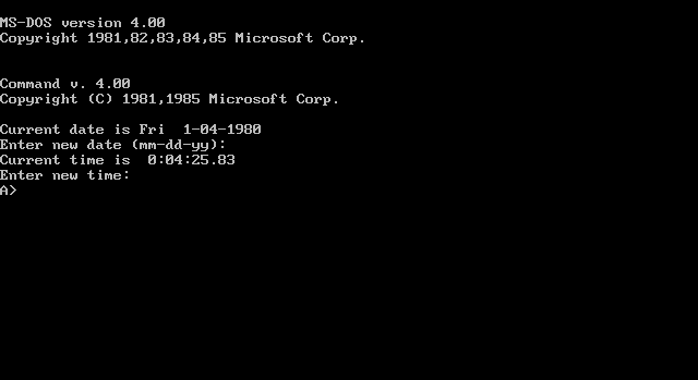 File:Multitasking MS-DOS 4 First Boot.png