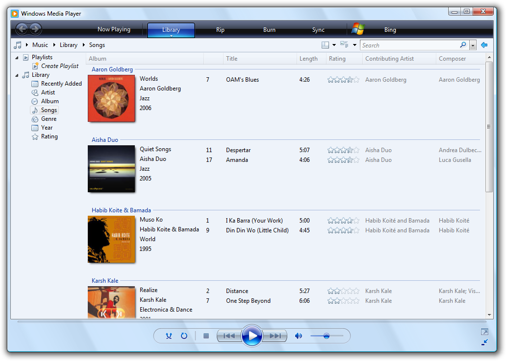 download windows media player 11 for windows 7 64 bit