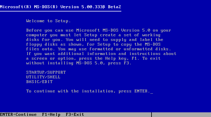 File:MS-DOS-5-333-WelcomeToSetup.png