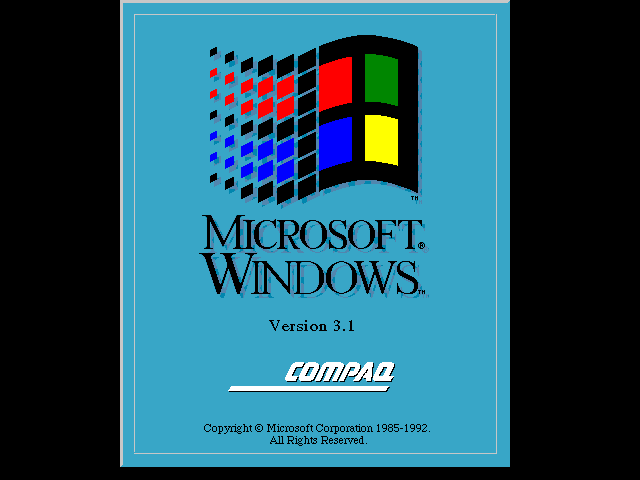 File:Windows3.1-3.10.103-Compaq OEM-Boot.png