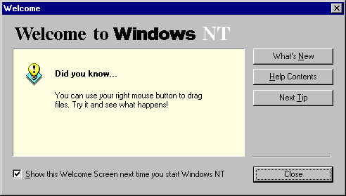 File:Windows-NT-4.0.1381.1-Welcome.png