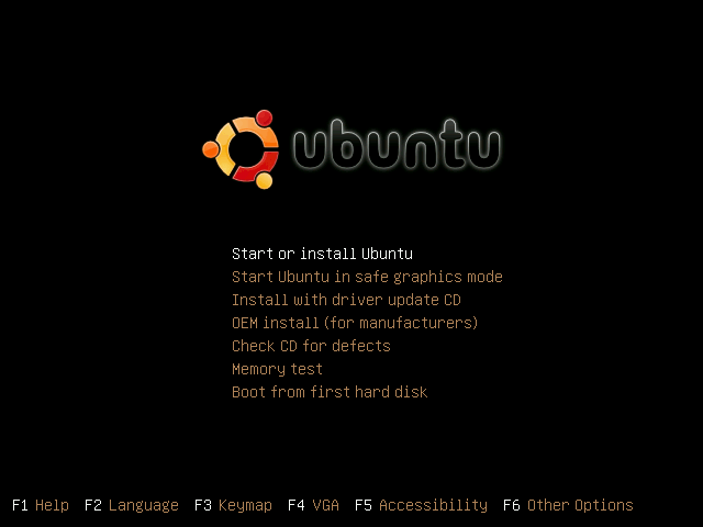 File:Ubuntu 7.10 start from cd.png