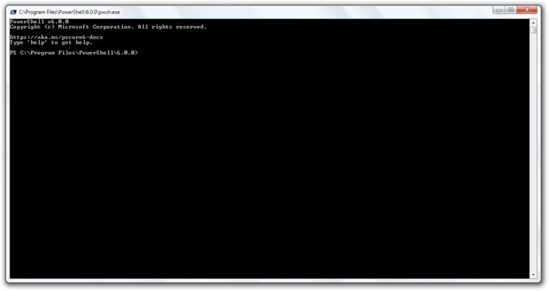 File:PowerShell Core 6.0 on Windows 7.png