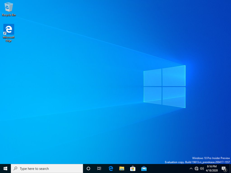 File:Windows 10 Build 19613.1000 Desktop.PNG