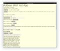 AddressWell Test App