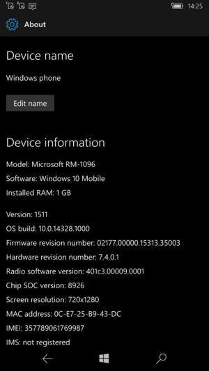 Windows 10 Mobile build 14328 - BetaWiki