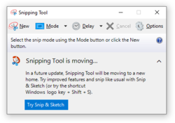 Snipping Tool Betawiki