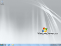 Aero theme with the Windows Server 2008 wallpaper