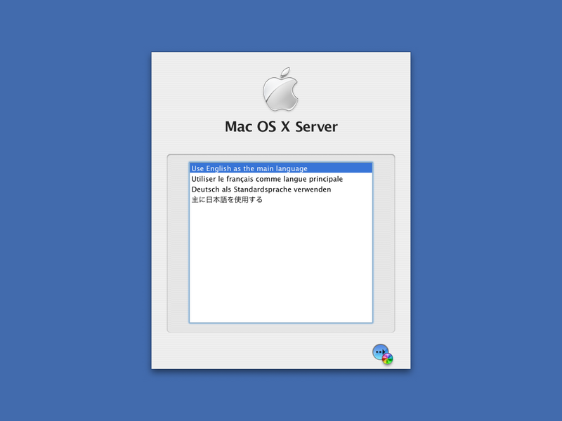 File:MacOS-Tiger Server-8A297-LanguageSelection.png