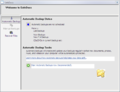 Windows Backup in Windows Vista build 5098