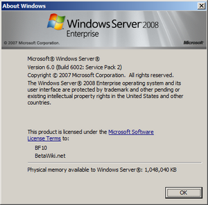 Windows Server 2008 build 6002.18005 - BetaWiki